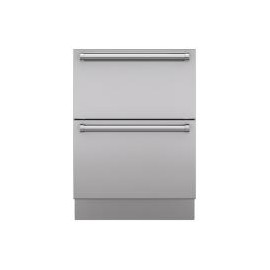 Doble Cajón Refrigerador Bajo Cubierta Para Exteriores 24" (60 cm) Marca: Subzero Modelo: ID-24RO Color: Acero Inoxidable ($7,8