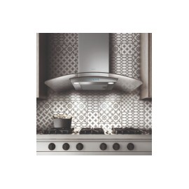 Campana de Pared "Como" 24" (60 cm) Marca: Elica Modelo: PRF0136447 Color: Acero Inoxidable con Cristal ($428 USD)