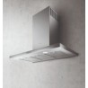 Campana de Pared T Invertida "MEZZANO COMFORT" 90 cm. Elica Acero Inox. PRF0137075 $459.00 USD